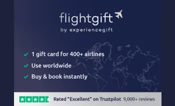 Flightgift AUD Carte-cadeau