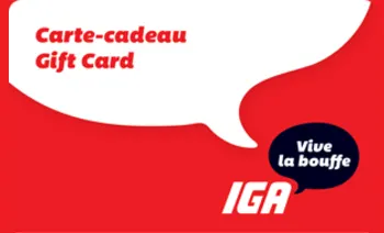 IGA Carte-cadeau