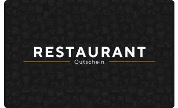 Restaurant Gutschein Gift Card