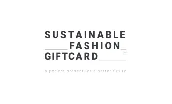 Sustainable Fashion Giftcard NL Gift Card